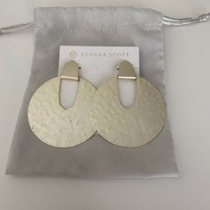 Kendra Scott Gold Diane Earrings